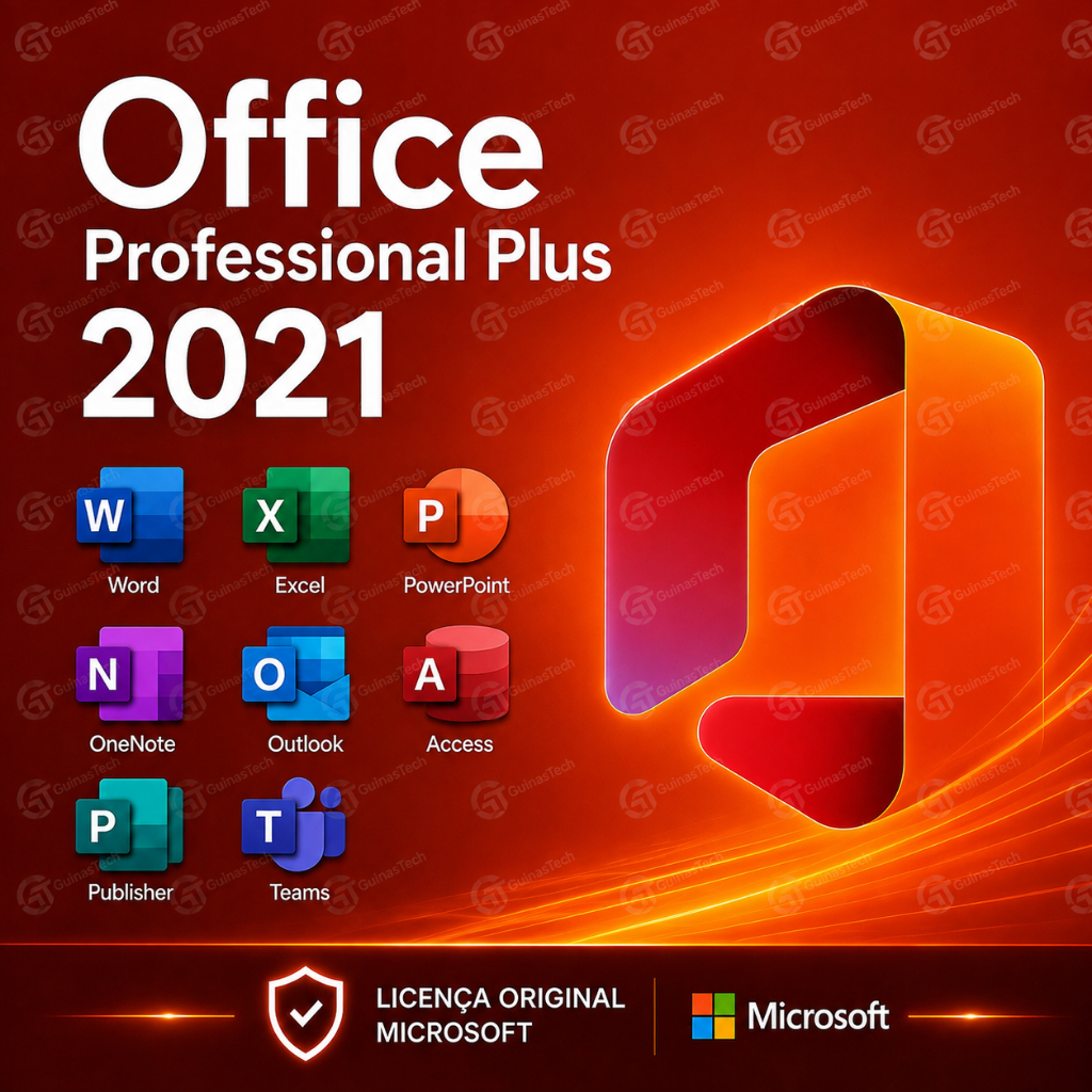 Chave de Ativação Microsoft Office Professional Plus 2021 – Licença Original e Vitalícia