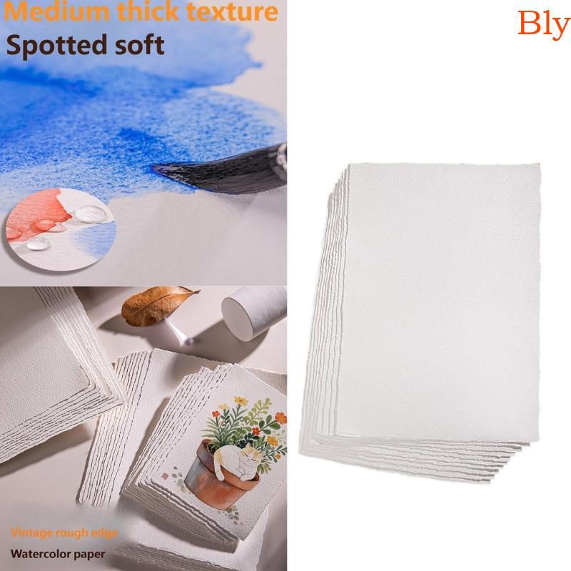 Bly Professional 300g Art Paper 10 Folhas Artístico Deckle Edge