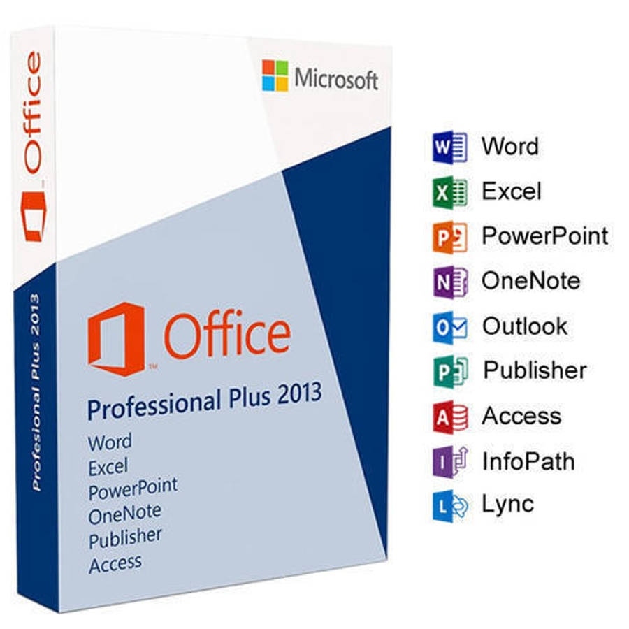 Cd Dvd Microsoft Office 2013 Professional Plus