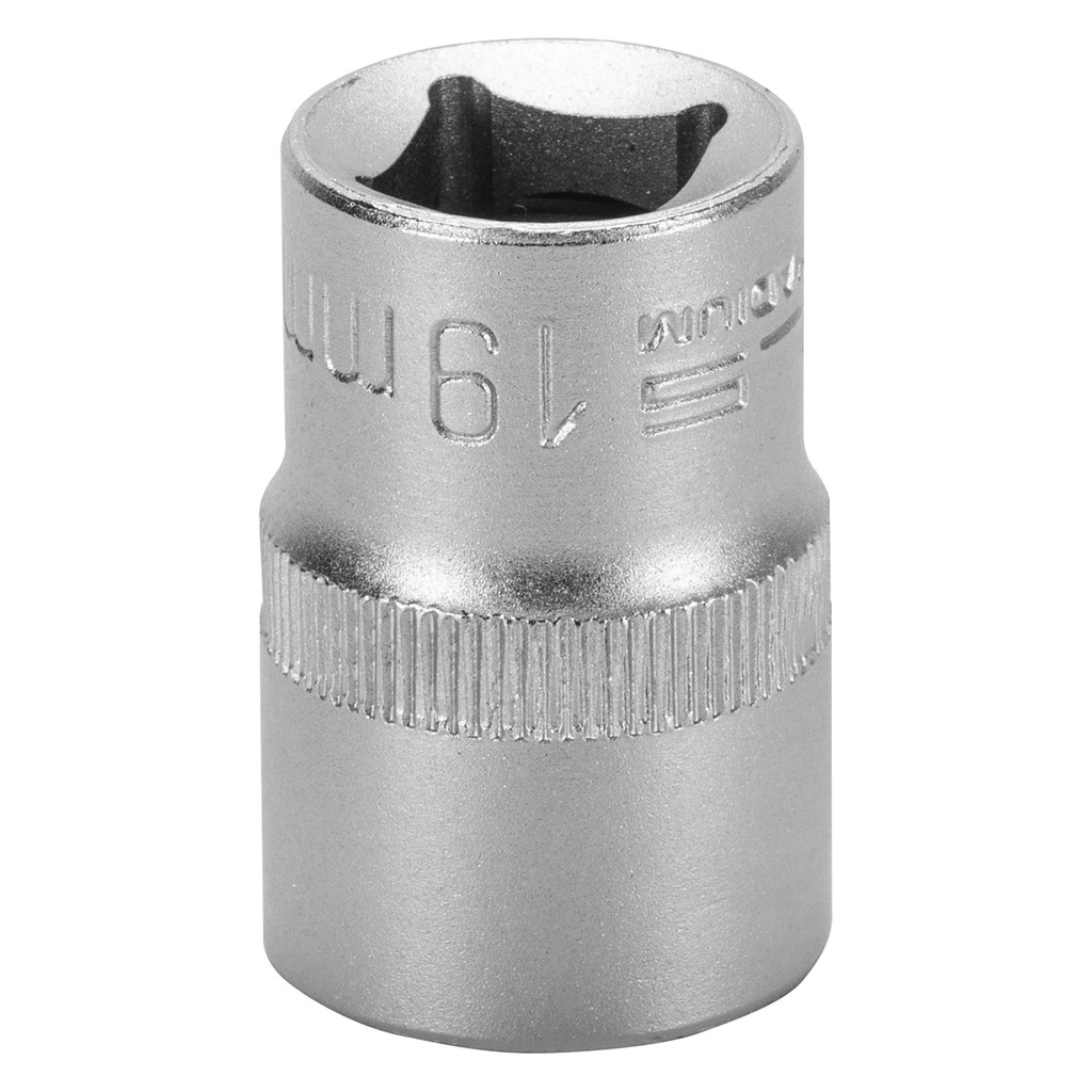 SOQUETE ESTRIADO 1/2POL CRV CLIPS PLASTICO 19MM 1PC // STELS