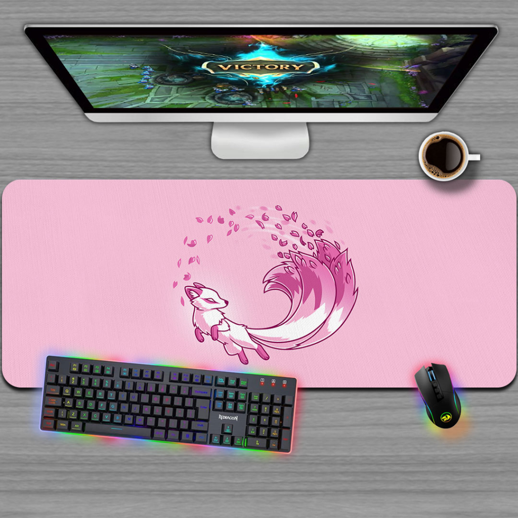 Mousepad Gamer, Tamanhos variados - PINK FOX