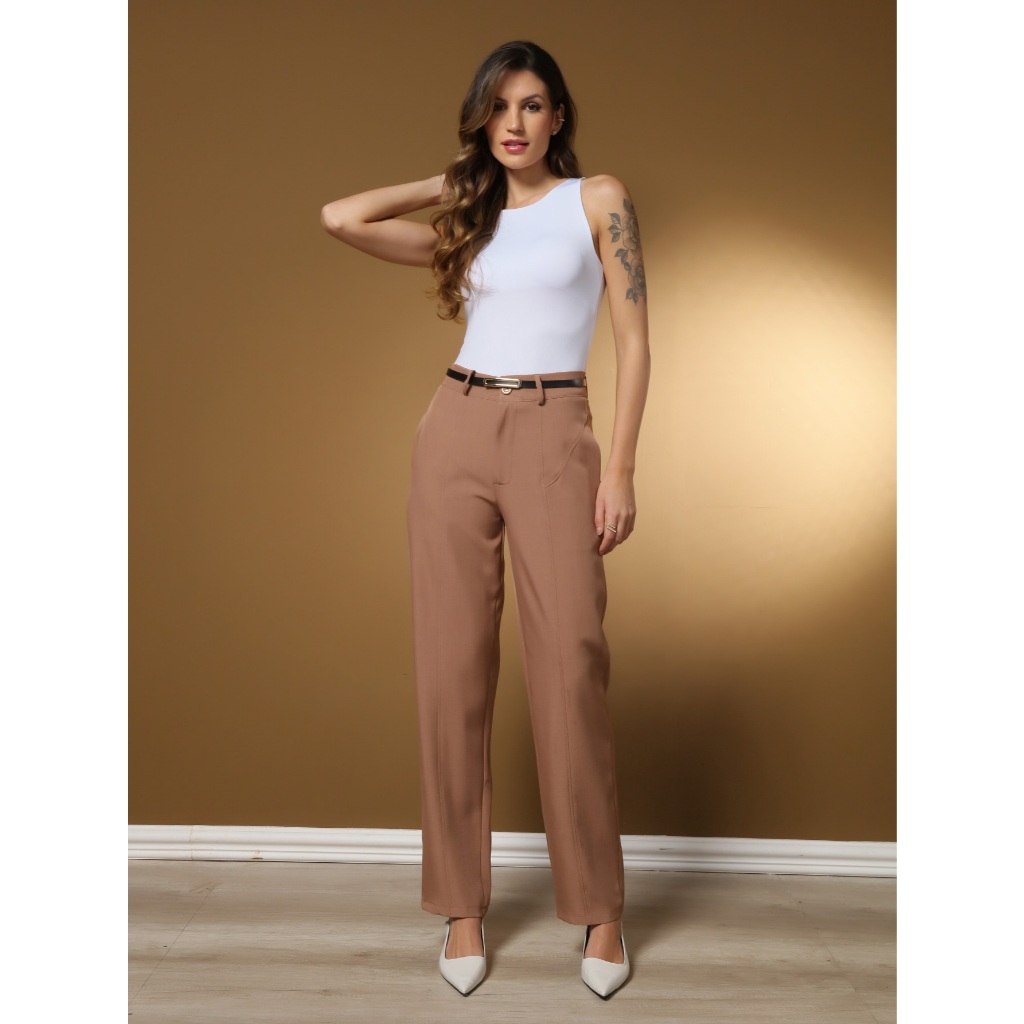 L&C Fashion FEMININA Calça social sem cinto