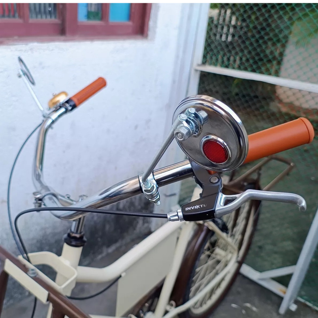 Guidão Universal Beach Vintage Bicicleta Retrô Praiana Cromado Pesinho Elegância