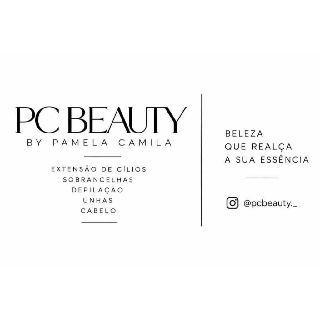Adesivo de recorte PC BEAUTY personalizado duas partes