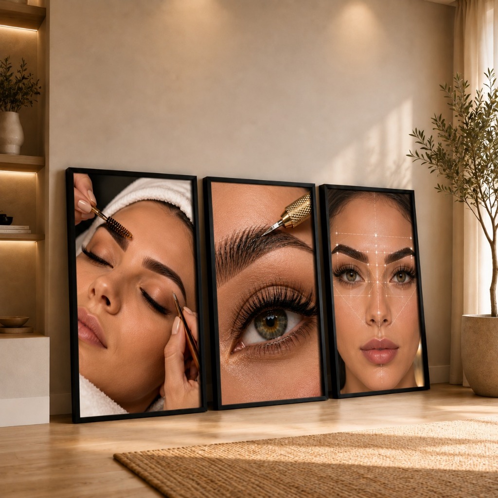 Quadro Decorativo Estética Facial Corporal Massagem MDF 3mm Clínica Spa Espaço Beauty Envio Rápido