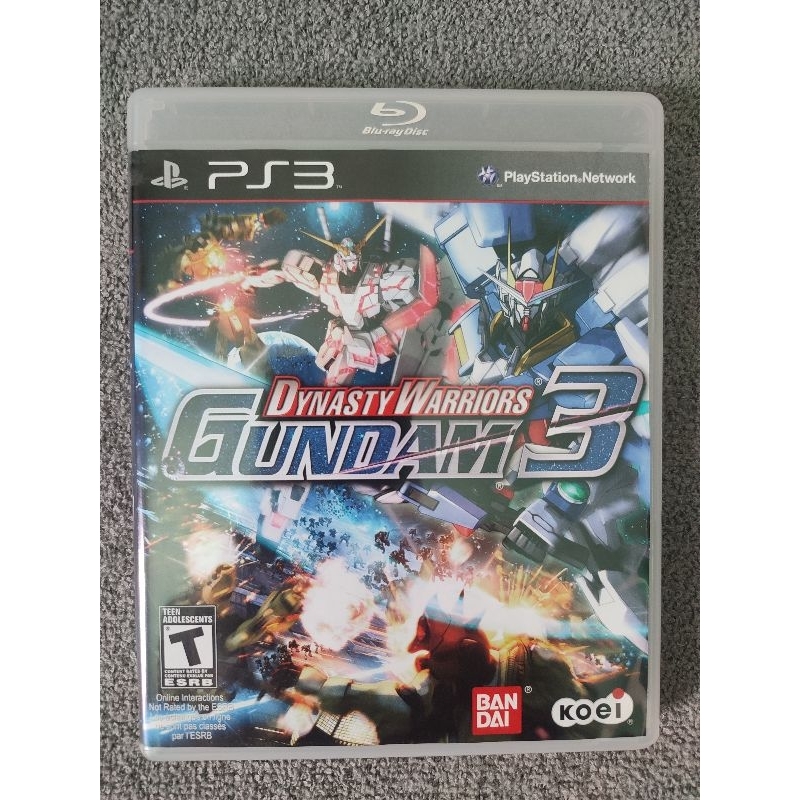 Dynasty Warriors Gundam 3 PS3 - Seminovo! Raro! - Jogo Dynasty Warriors Gundam 3 PlayStation 3
