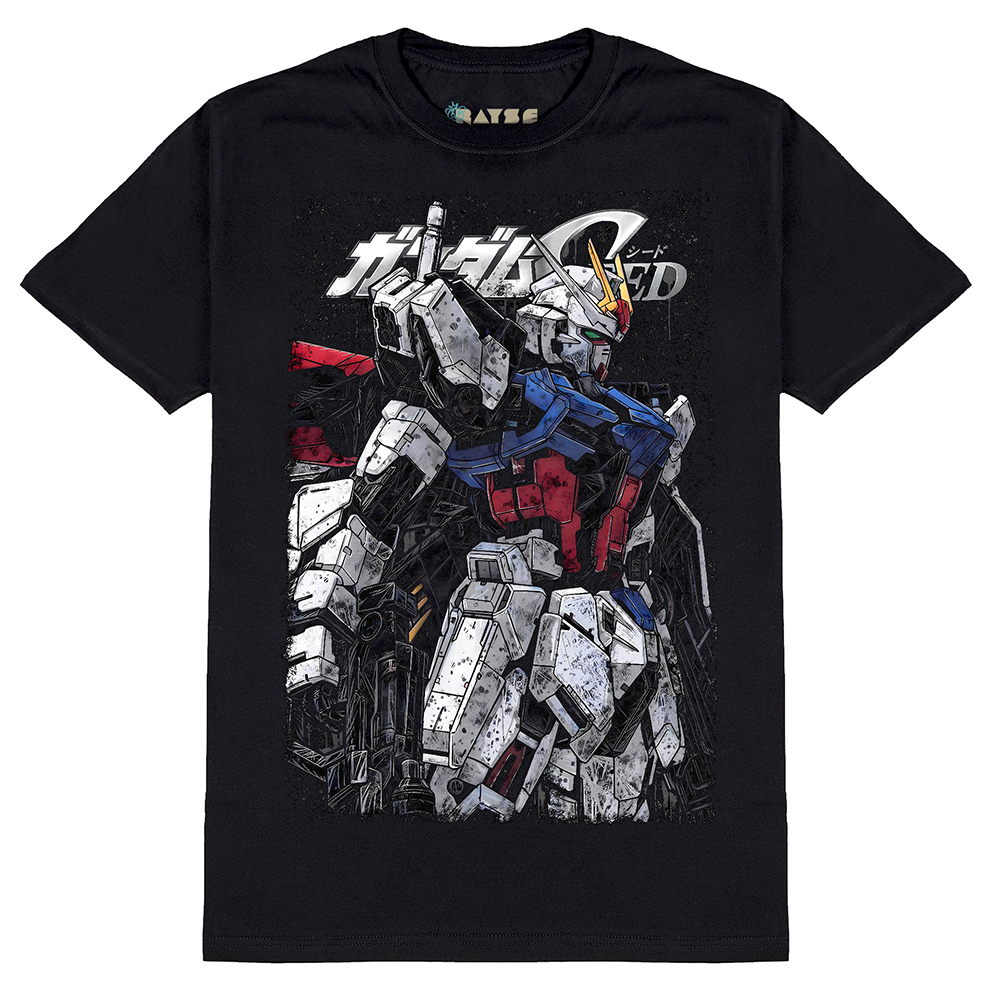 Camiseta Masculina Algodão Mobile Suit Gundam Dynasty Warriors 4