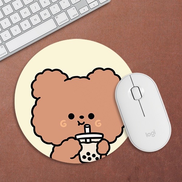 Mouse Pad Fofo Ursinho Kawaii