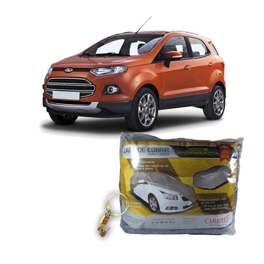Capa Protetora Ford Ecosport com cadeado (XM264)