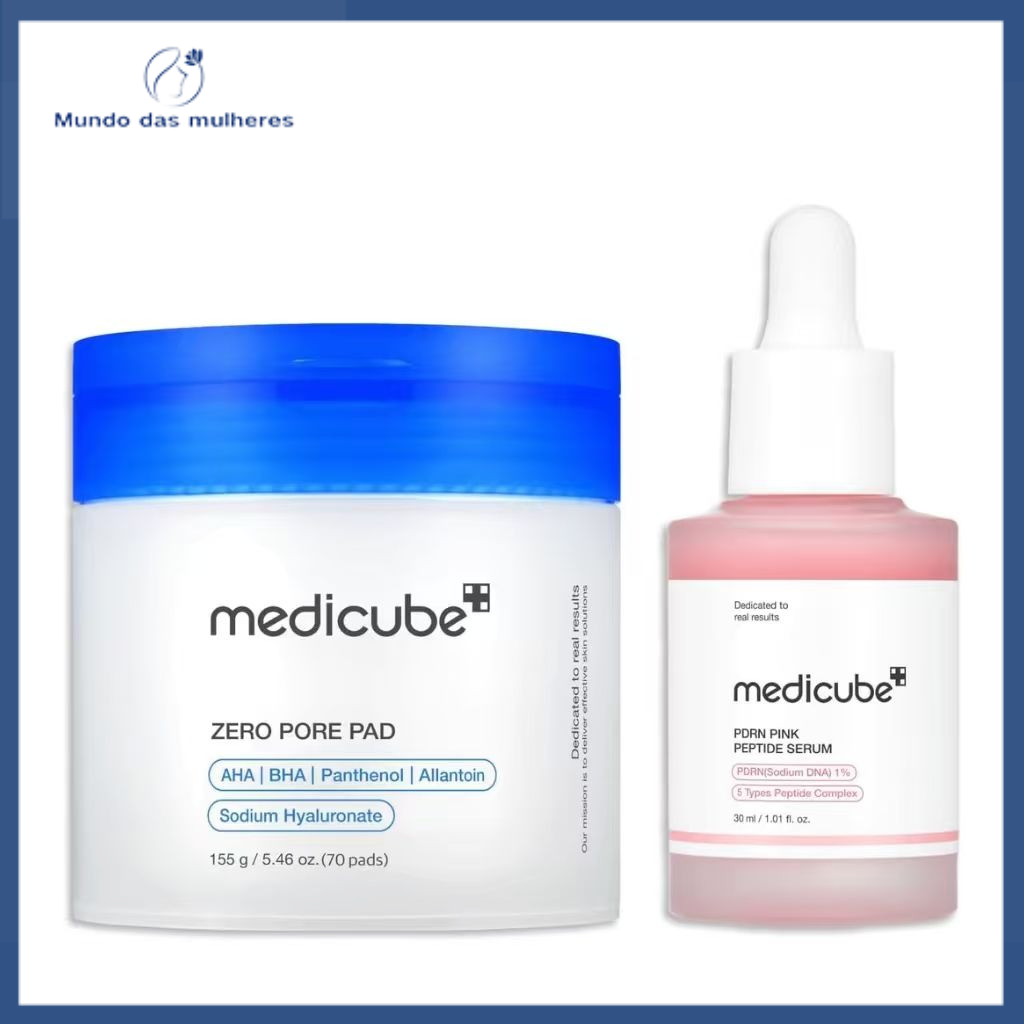 Medicube zero pore pad 2.0 Salmon PDRN Pink Ampoule 30ml