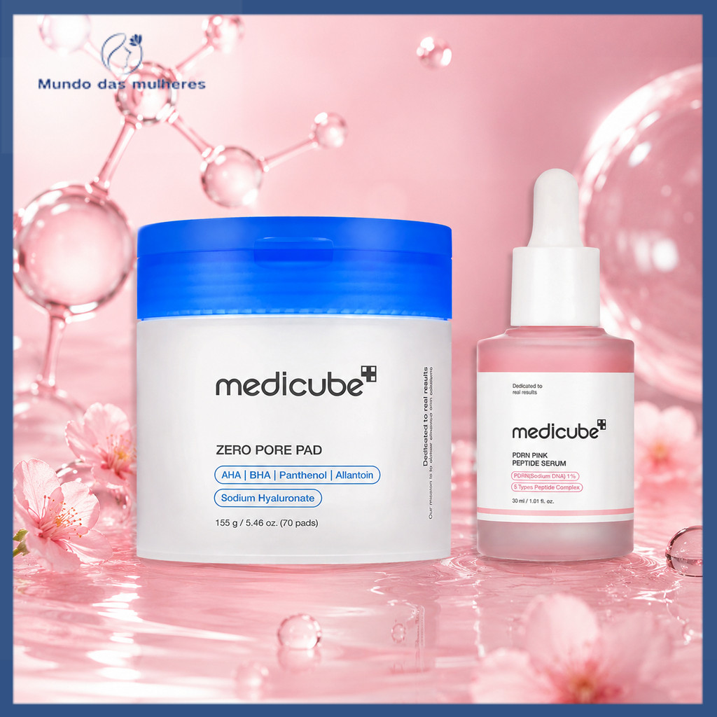 Medicube Salmon PDRN Pink Ampoule 30ml zero pore pad 2.0