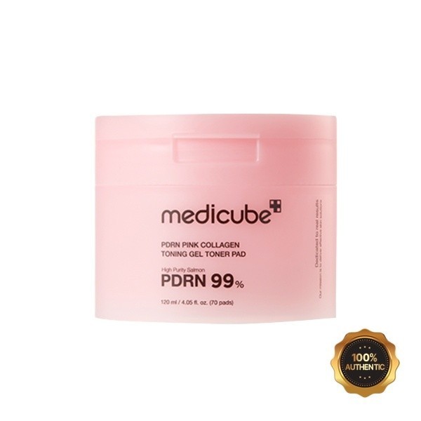 Medicube PDRN Pink Collagen Toning Gel Toner Pad