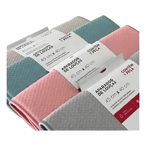 Aparador de Louças Camesa Microfibra com Ultra Absorção 45x40cm