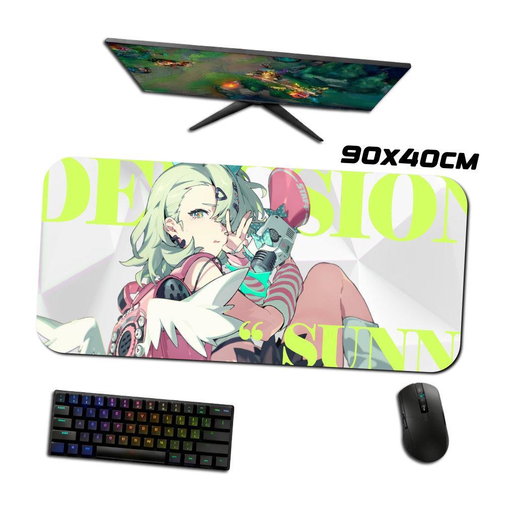 Mouse Pad Gamer - Sunna Cinema Mindscape M6 - Zenless Zone Zero - 90x40 80x40 60x40 70x30 40x45 cm
