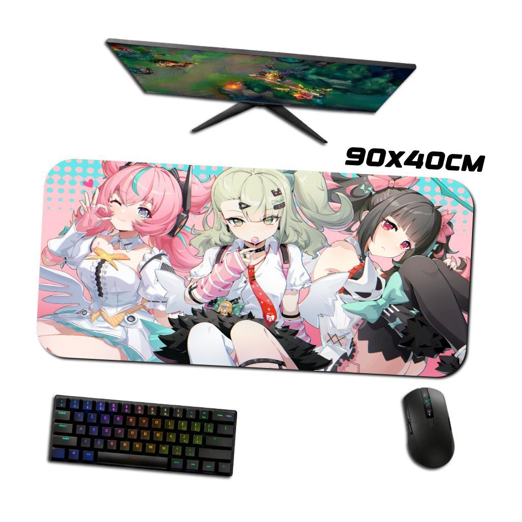 Mouse Pad Gamer - Angels of Delusion 1 - Zenless Zone Zero - 90x40 80x40 60x40 70x30 40x45 cm