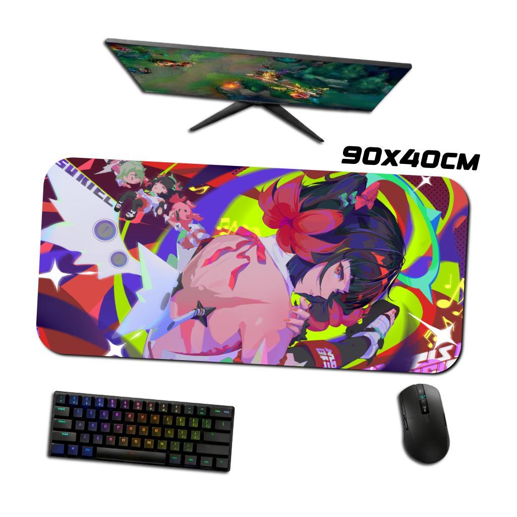 Mouse Pad Gamer - Nangong Yu 2 - Zenless Zone Zero - 90x40 80x40 60x40 70x30 40x45 cm