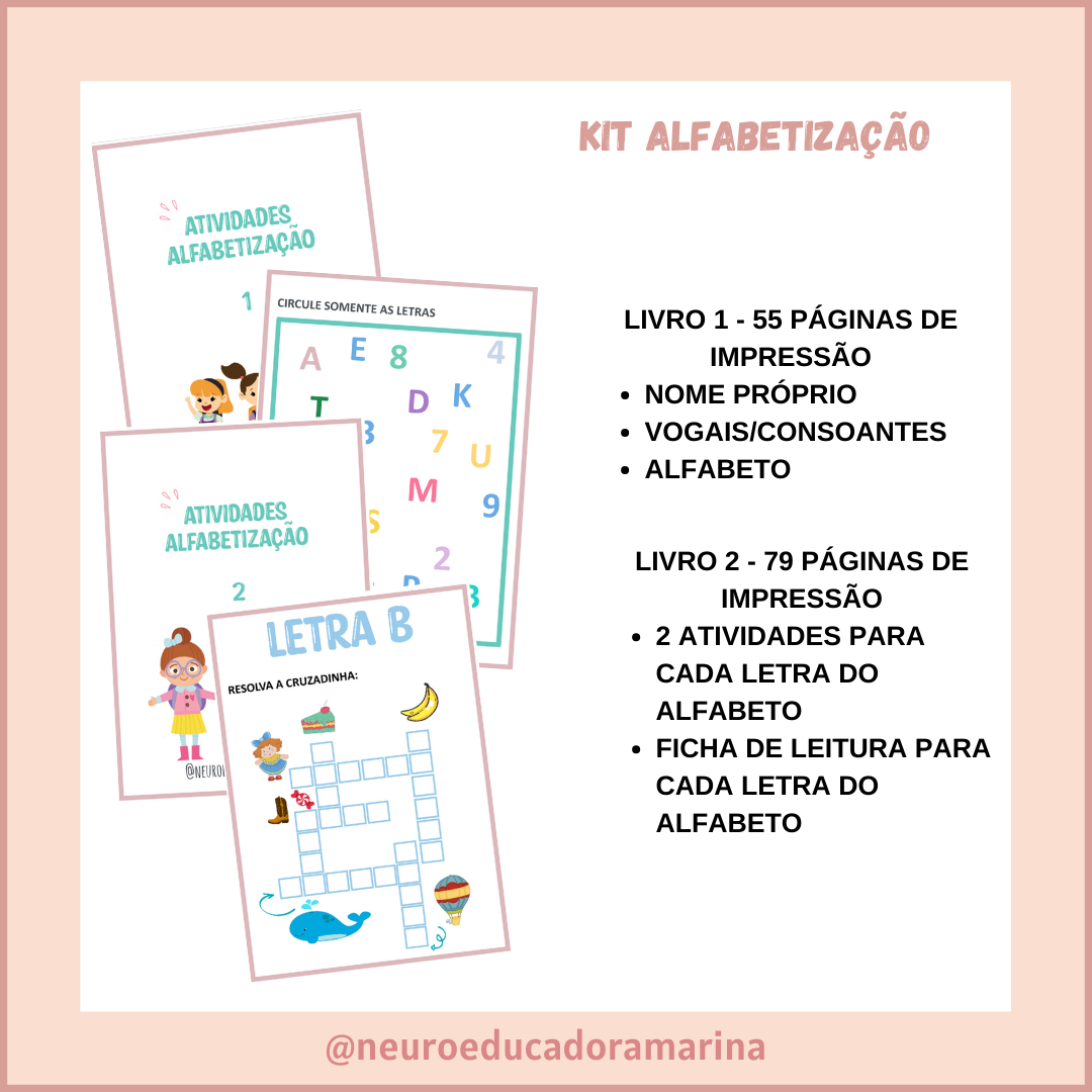 Kit Alfabetização