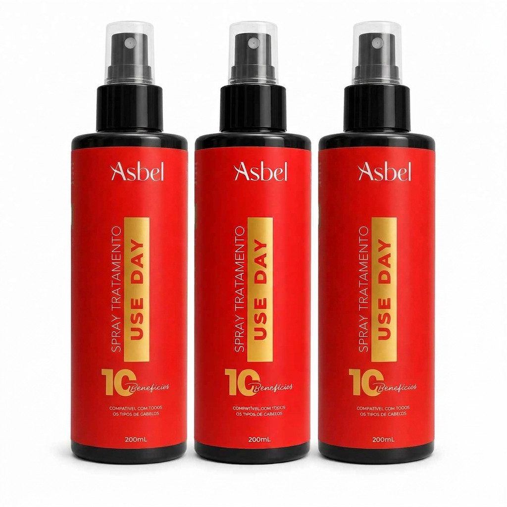 Kit Spray Tratamento Use day Asbel - 200 ml