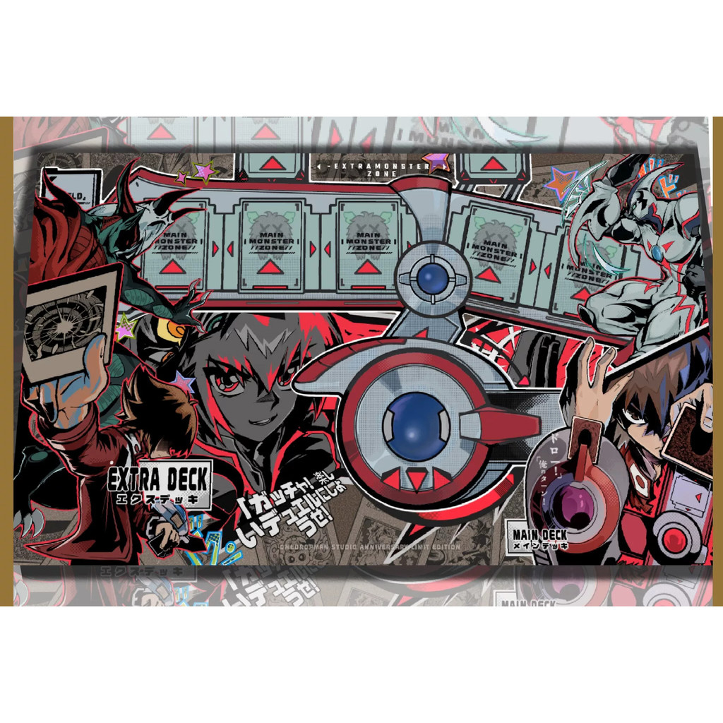 600X350X2Mm Diy Yu-Gi-Oh ! Jaden Yuki Cartão Batalha Esteira Único Jogador Jogo De Tabuleiro Duelo Placa Combate Almofad