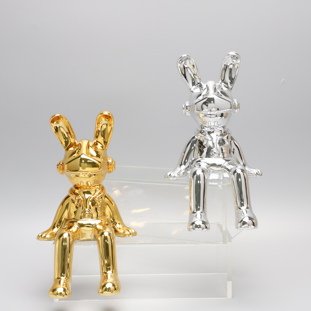 RQXF Modern minimalist devil rabbit model room, sales office, bedroom, living room, study, dining room, TV cabinet, soft