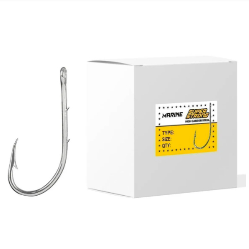 Anzol 4330 Nº6 2,1cm Super Strong Marine Sports Caixa 100 anzóis Pesca Pescaria Gancho Pescador