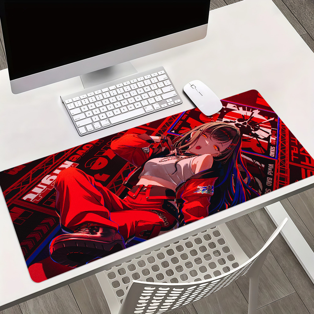 P-Project S-SEKAI ENG Mouse Pad Antiderrapante Engrossado MousePad Grande Escrita Lockedge Almofada Para Jogos Estudante