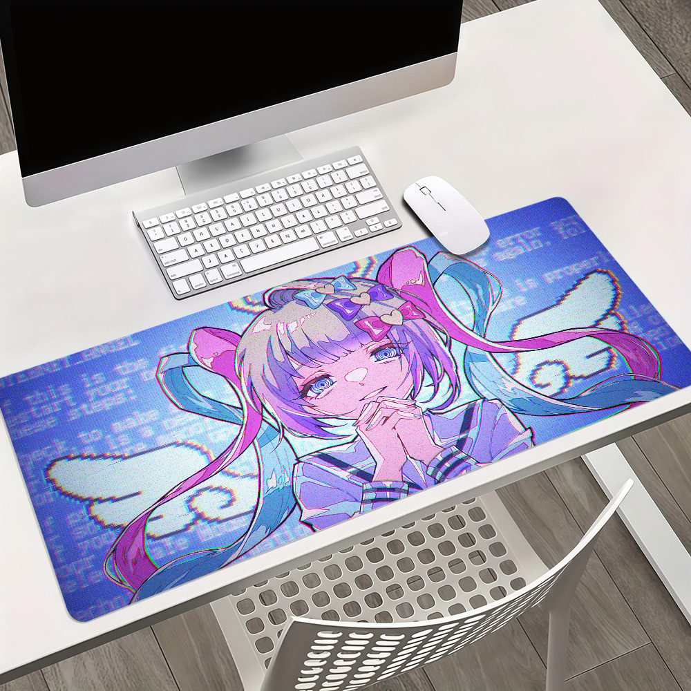 N-Needy Streamer O-Overload Mouse Pad Antiderrapante Engrossado MousePad Grande Escrita Lockedge Gaming Almofada Estudan