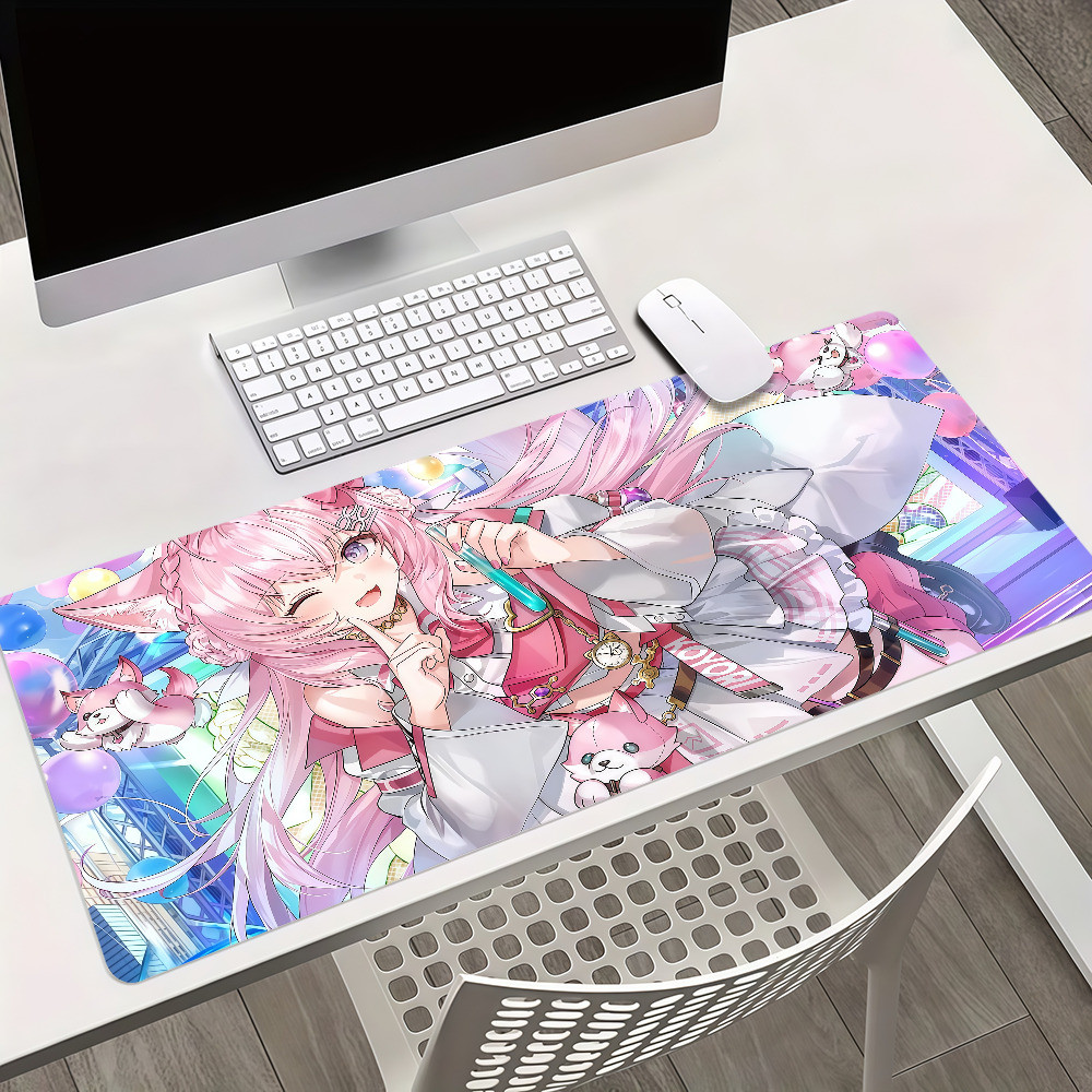 VSPO H-Hinano Tachibana Mouse Pad Antiderrapante Engrossado MousePad Grande Escrita Lockedge Almofada Para Jogos Estudan