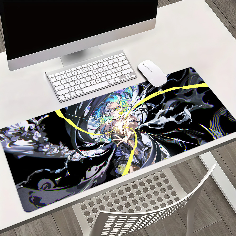 Arte Yoneyama Mai Mouse Pad Antiderrapante Engrossado MousePad Grande Escrita Lockedge Almofada De Jogos Escritório Estu