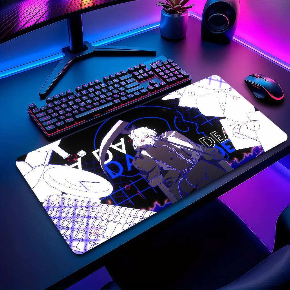 Um D-Date Com Death Mouse Pad Antiderrapante Engrossado MousePad Grande Escrita Lockedge Escritório Estudante Almofada P