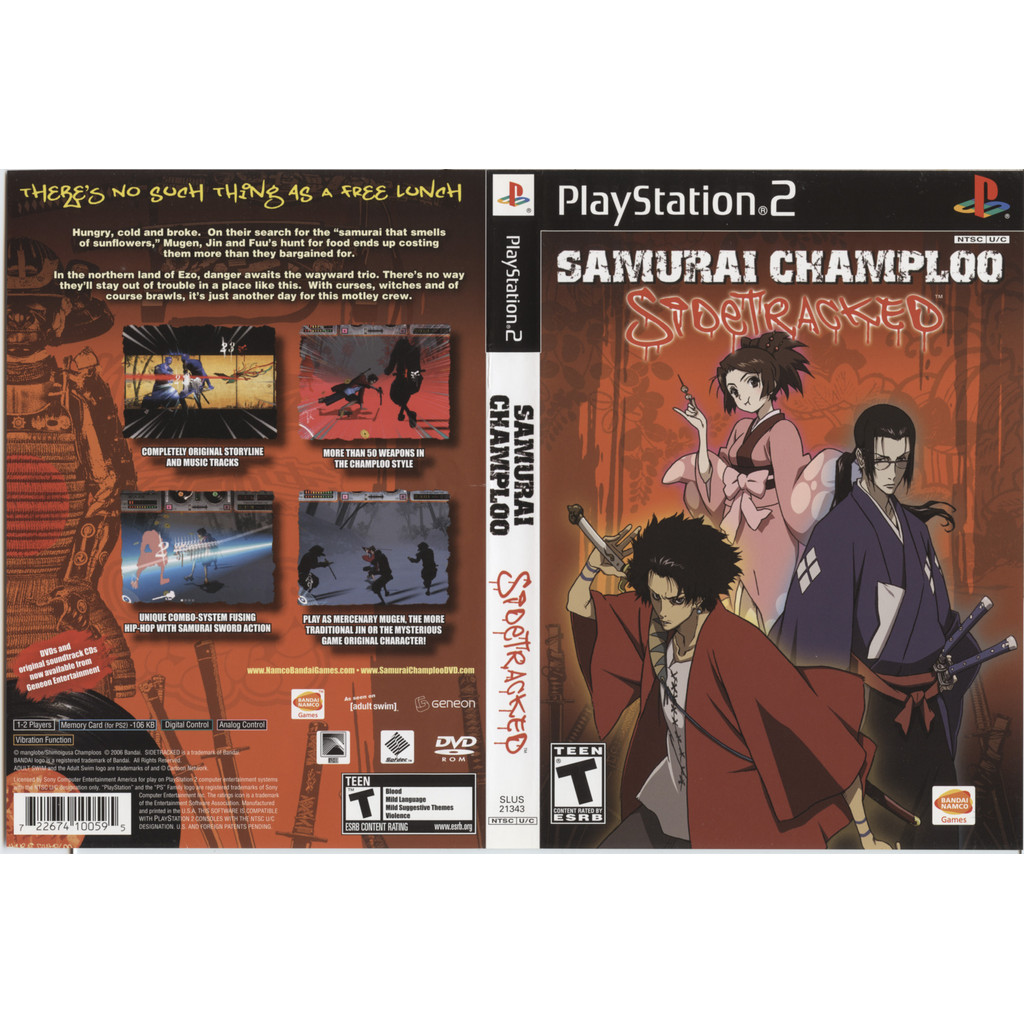 Samurai Champloo- Sidetracked - PS2