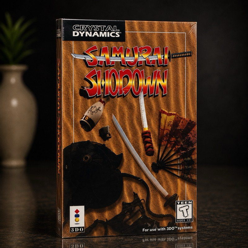 Samurai Shodown – Panasonic 3DO | Long Box Edição Colecionador | Manual Colorido