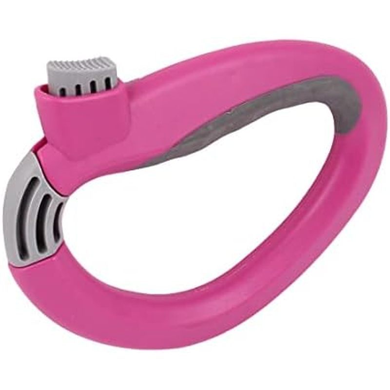 Ruilogod Plástico One Trip Grips Compras Sacola De Supermercado Alça De Bloqueio Fushia (id : 66b Pai 797 2fb ecf