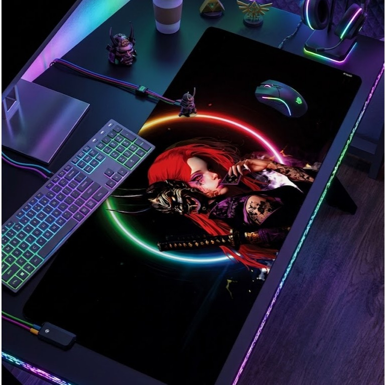 Mouse Pad Gamer Profissional Animes Desk Pad Speed Vários Tamanhos Lançamento