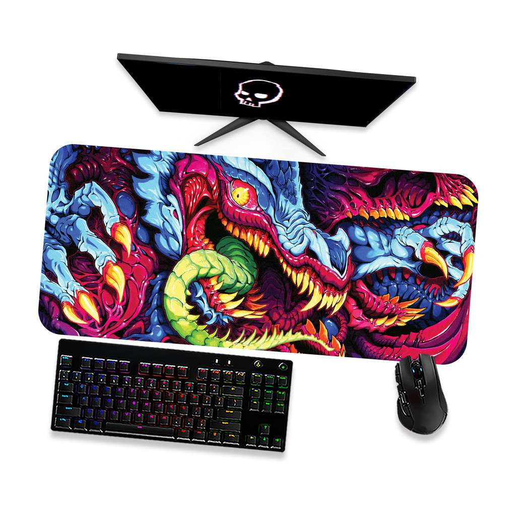 Mouse Pad Gamer Grande  CSGO Hyper Beast 3  90x40 80x40 60x40 70x30 45x40