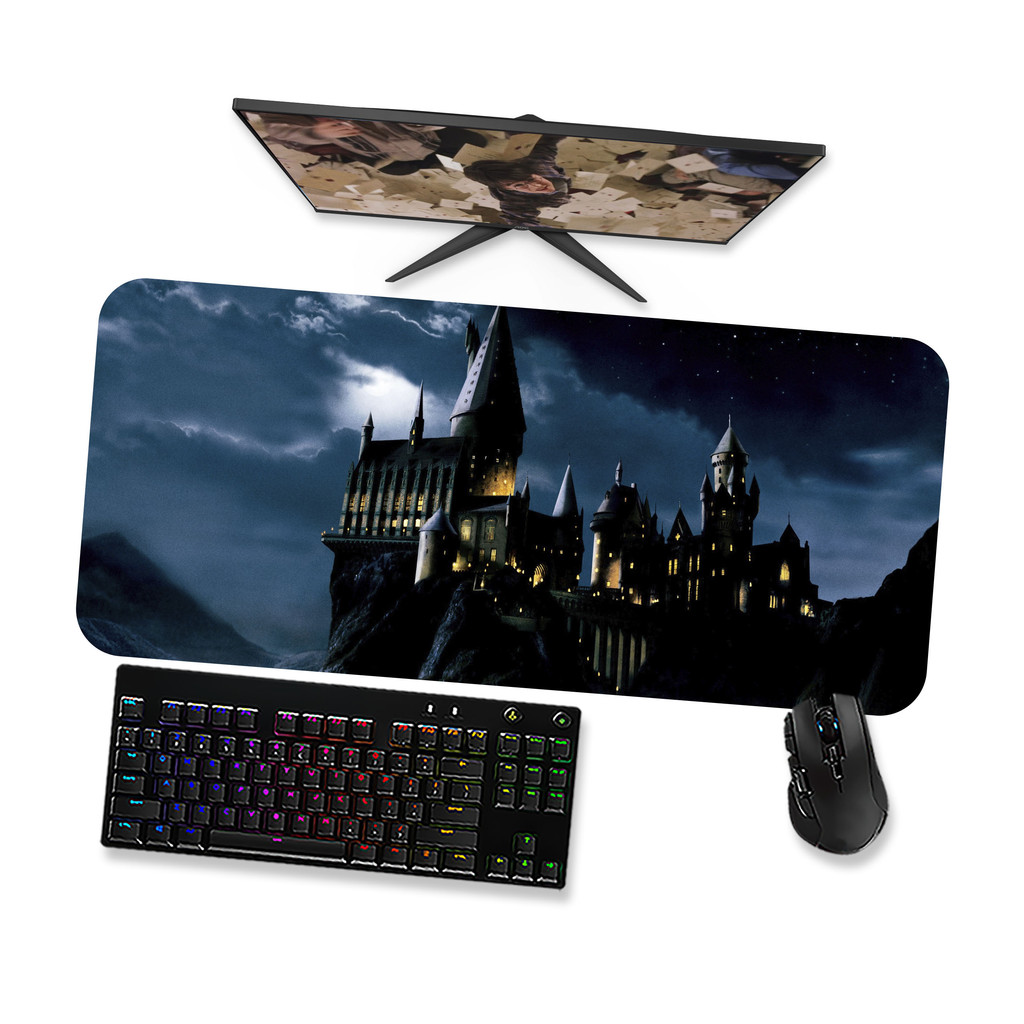 Mouse Pad Gamer Grande  Harry Potter HOGWARTS 5  90x40 80x40 60x40 70x30 45x40