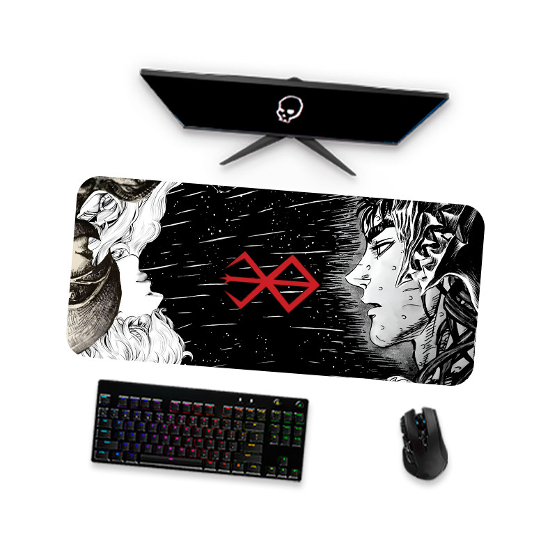 Mouse Pad Gamer Grande  BERSERK 2  90x40 80x40 60x40 70x30 45x40