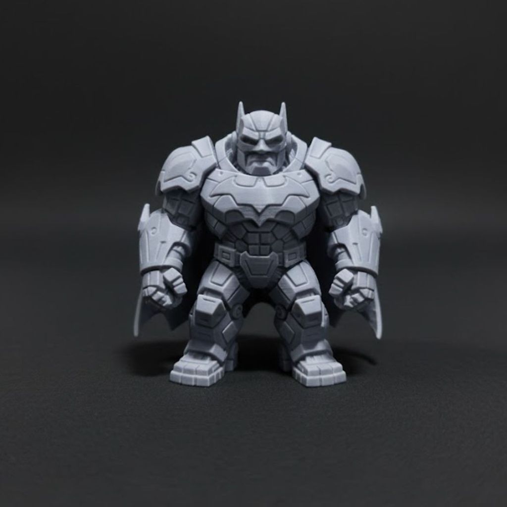 Boneco Batman Mecha Gamer Geek Detalhado Action Figure Colecionável Decorativo Premium Games