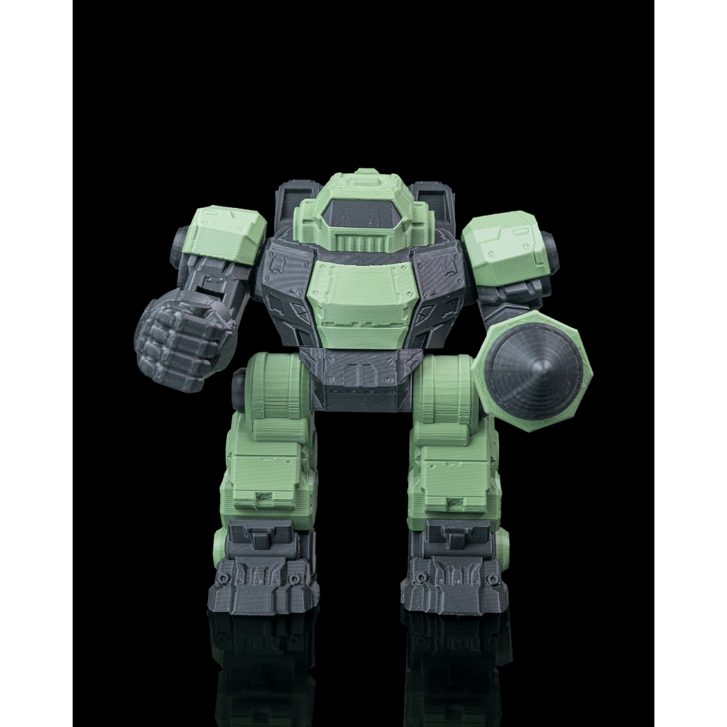Robô Mecha Articulado Desmontável Com Chave Colecionável Geek Premium Para Mesa Setup E Decoração