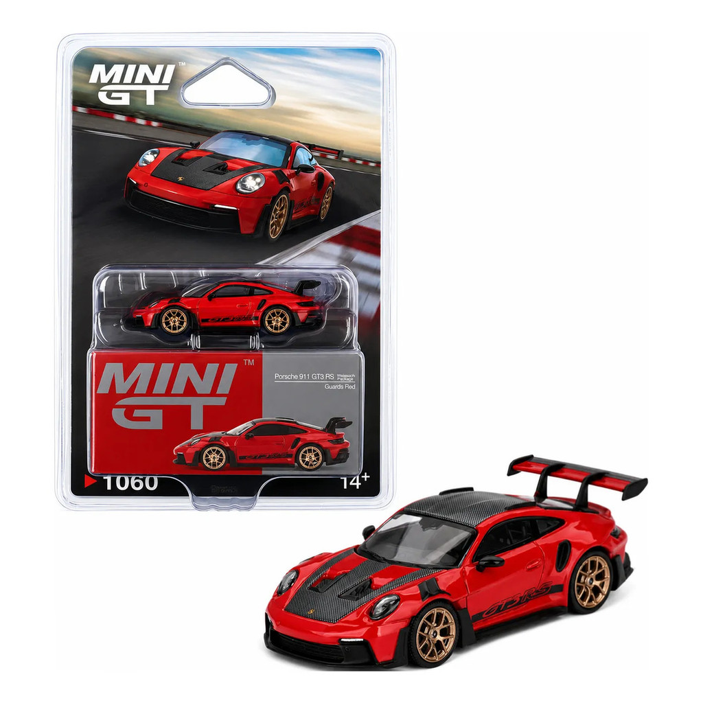 Miniatura Premium Mini Gt Porsche 911 Gt3 Rs Weissach Package - 1/64 #1060