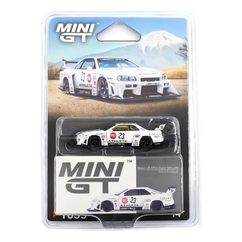 Miniatura Premium Mini Gt Nissan Lb-er34 Super Silhouette #1059 1/64
