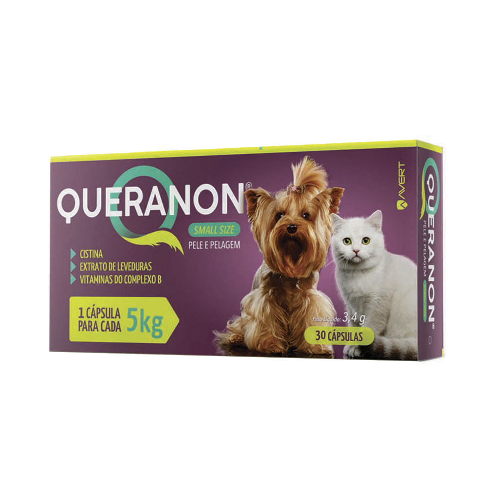 QUERANON SMALL SIZE - 30 CÁPSULAS