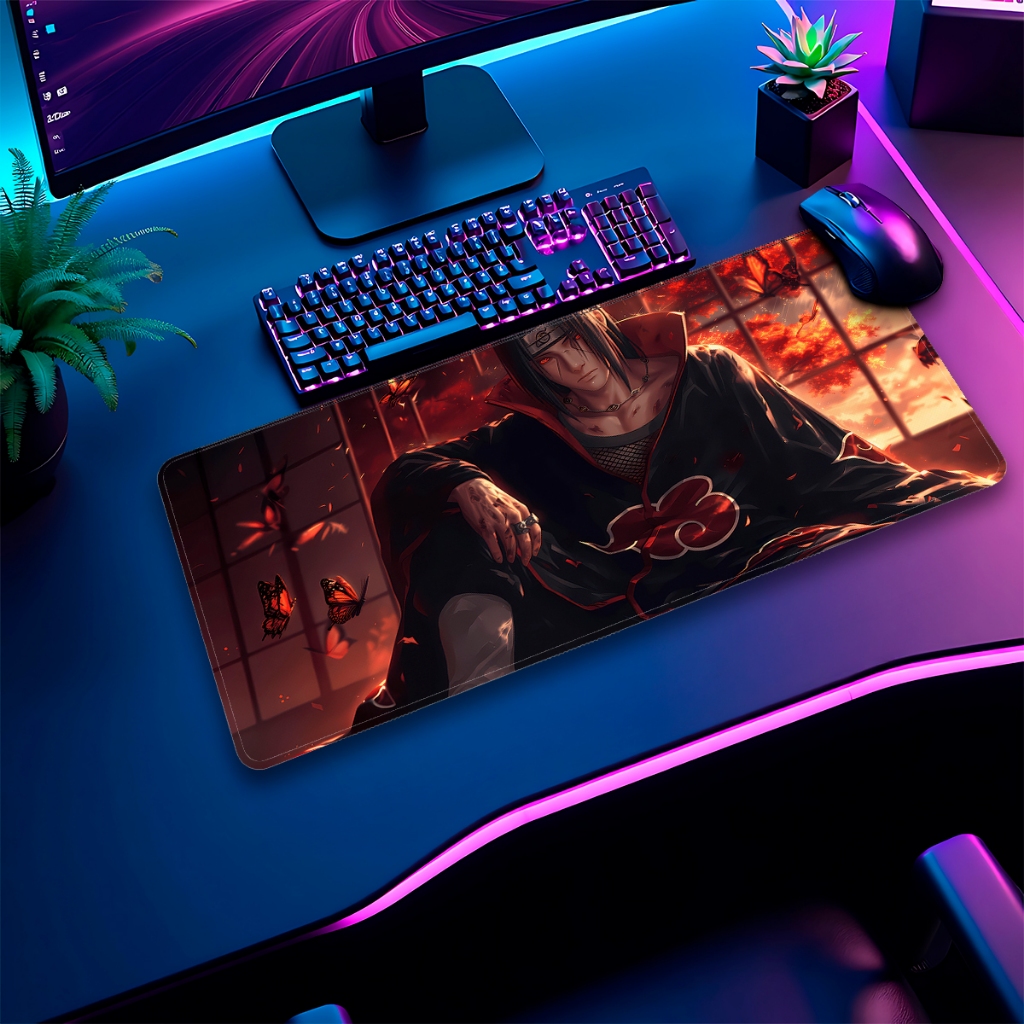 Mouse Pad Gamer Velocidade Controle e Estilo em Varias Estampas de Anime e Cores Vivas