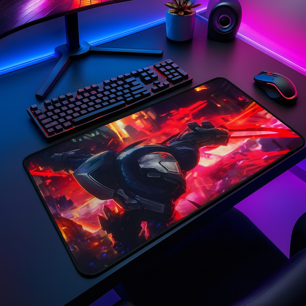Mouse Pad Gamer Project 32×42 cm Tecido Ultra Suave com Base Antiderrapante, Controle e Desempenho