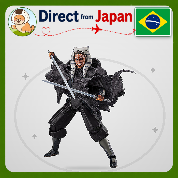 TAMASHII NATIONS S.H.Figuarts Ahsoka Tano Star Wars Figura de Ação 15cm [Direto do Japão]