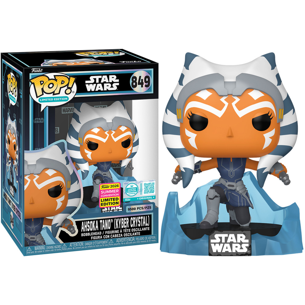 Funko Pop! Star Wars Ahsoka Tano Kyber Crystal 849 Exclusivo