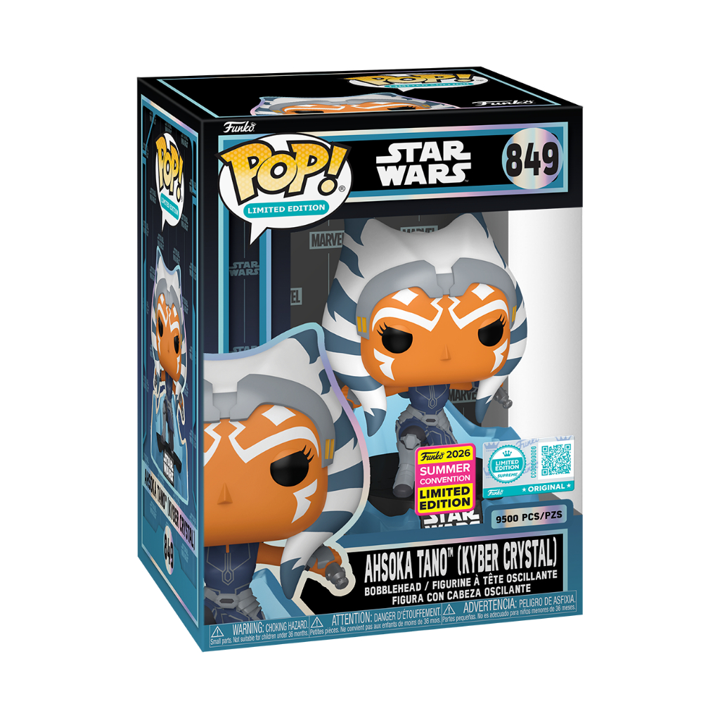 Funko Pop Ahsoka Tano (Kyber Crystal) 849 Limited Edition Supreme Star Wars