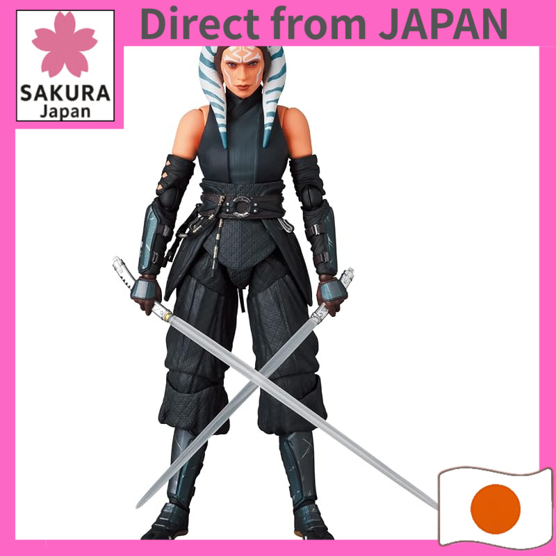 MEDICOM TOY MAFEX No.210 Ahsoka Tano (The Mandalorian Ver.) Approximately 145 mm tall, non-scale, pre-painted action fig