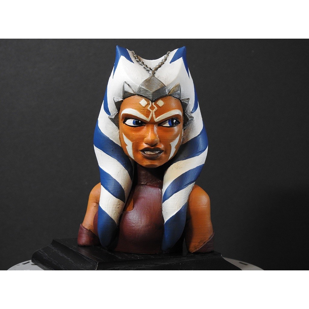Action Figure Busto Ahsoka Tano - Star Wars 3D
