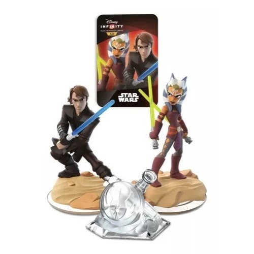 Play Set Disney Infinity 3.0 Star Wars Anakin Skywalker Ahsoka Tano Lacrado